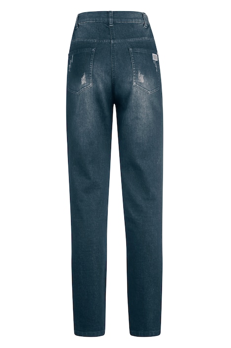 Jeans, Slim Fit, destroyed mit Pailletten, 5-Pocket