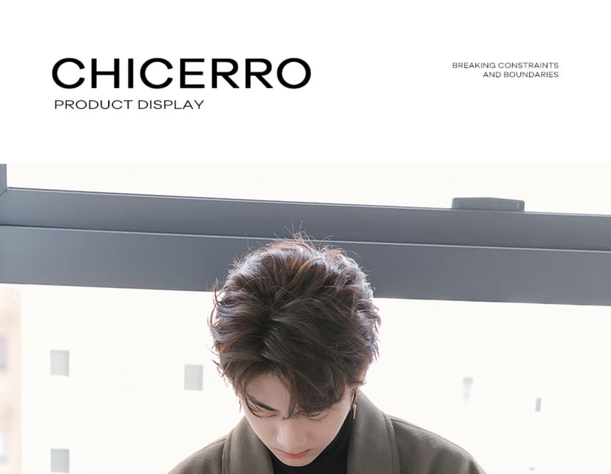 CHIC ERRO - Effen jas met open voorkant