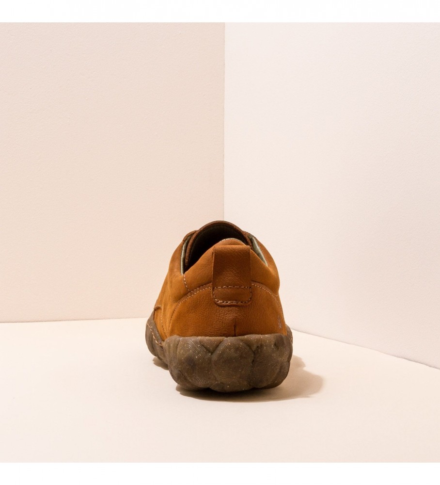 Sapatos de couro The Naturalist Turtle N5089 marrom