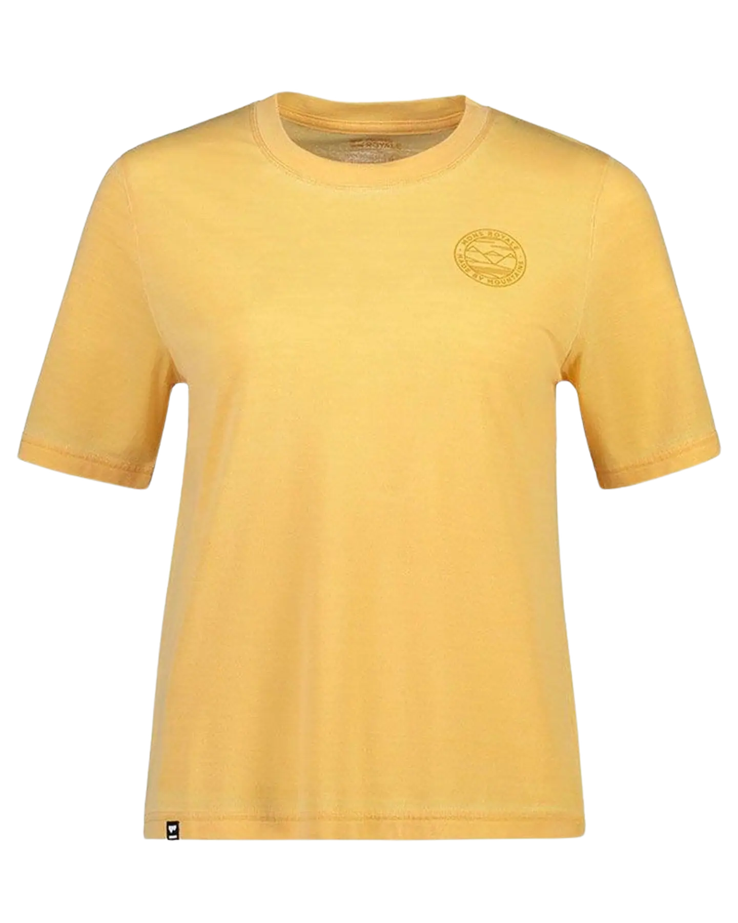 Mons Royale Icon Dyed Washed Dame T-Shirt | SkatePro