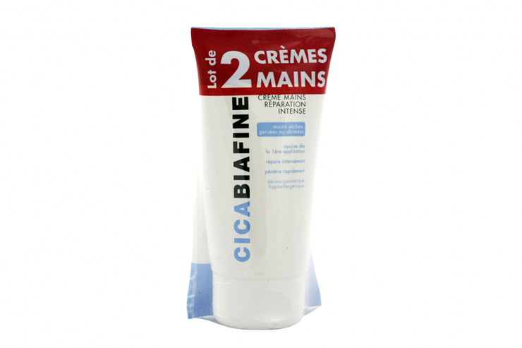 Duo crème mains réparation intense 2x75ml