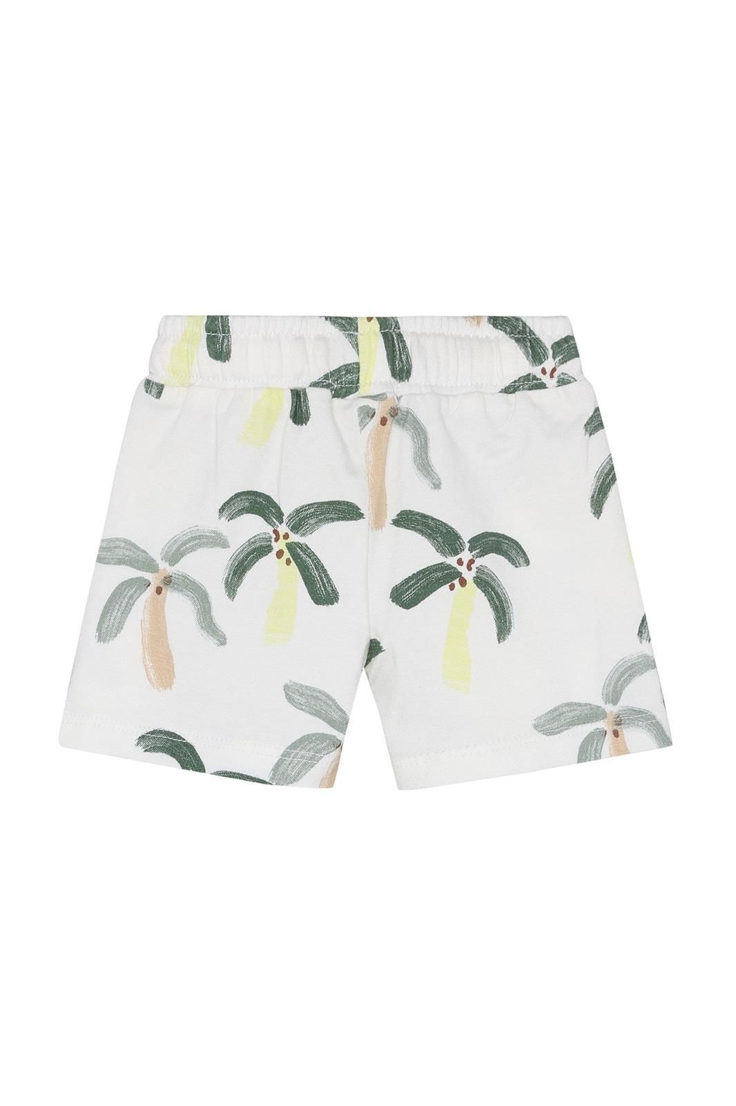 Noppies Baby Korte Broek regular fit all over print - Egret