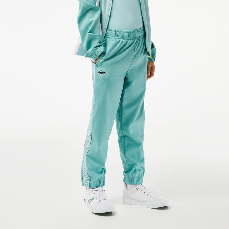 Ensemble de survêtement garçon Lacoste Tennis color-block Survetements - Vert - Lacoste - Garçon