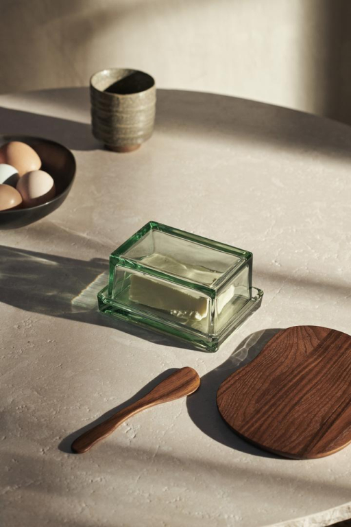 Ferm Living Cairn botermesje set van 2 donkerbruin
