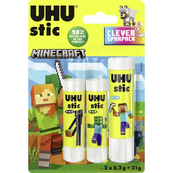 UHU stic 2x8,2g + 21g BTS 2024