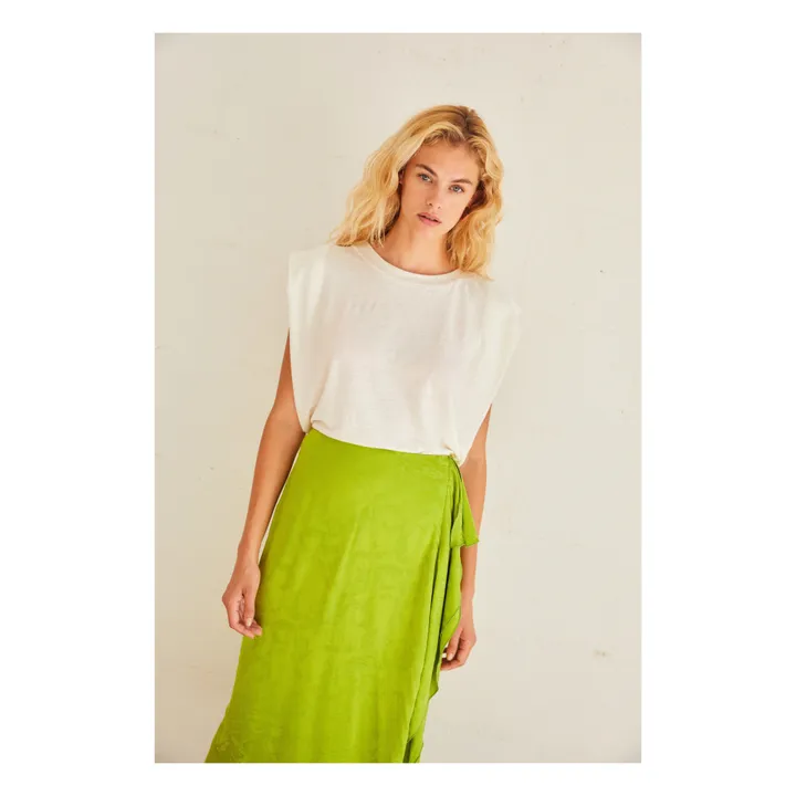 Momoni T-shirt Enna Lin | Blanc