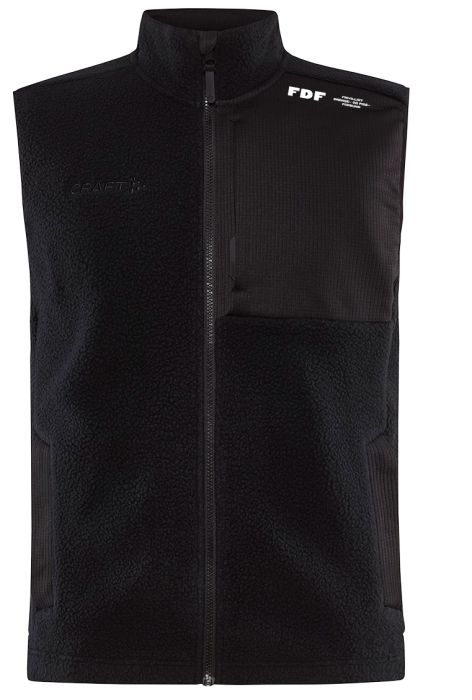 ADV Explore Pile Fleece Vest m/Logo Men