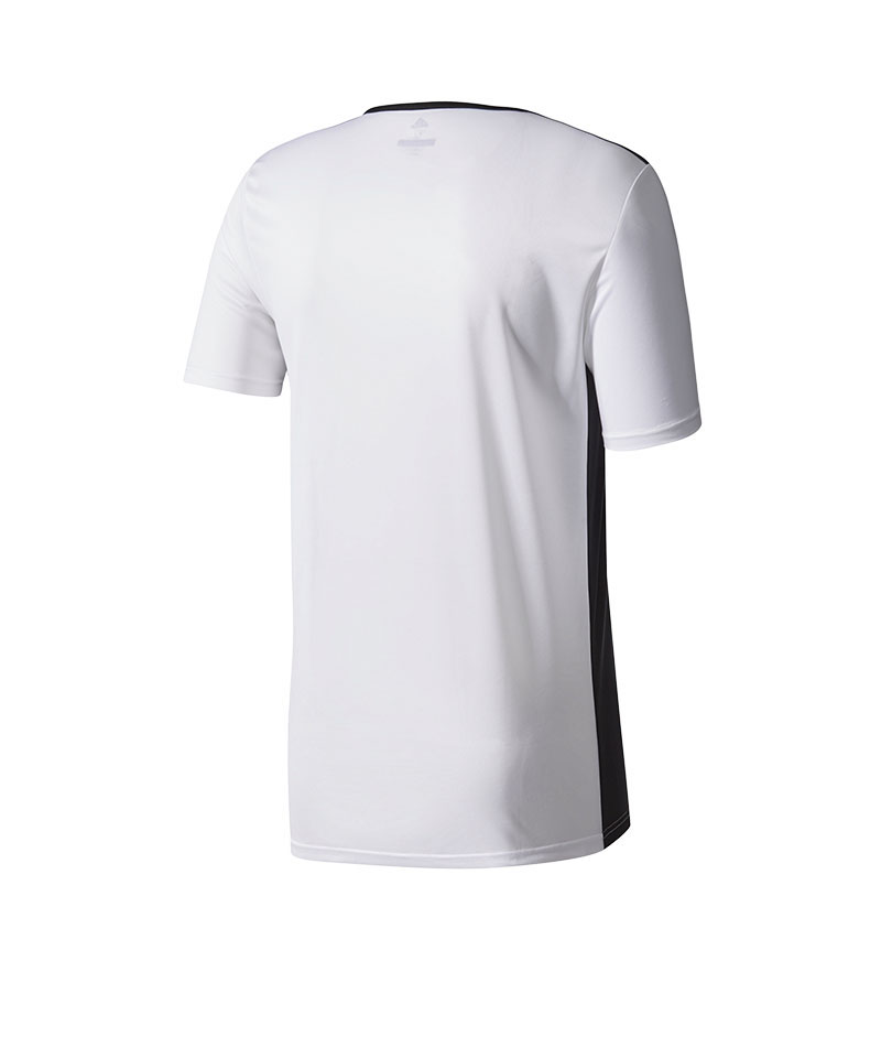 adidas Entrada 18 Trikot kurzarm Weiss Schwarz