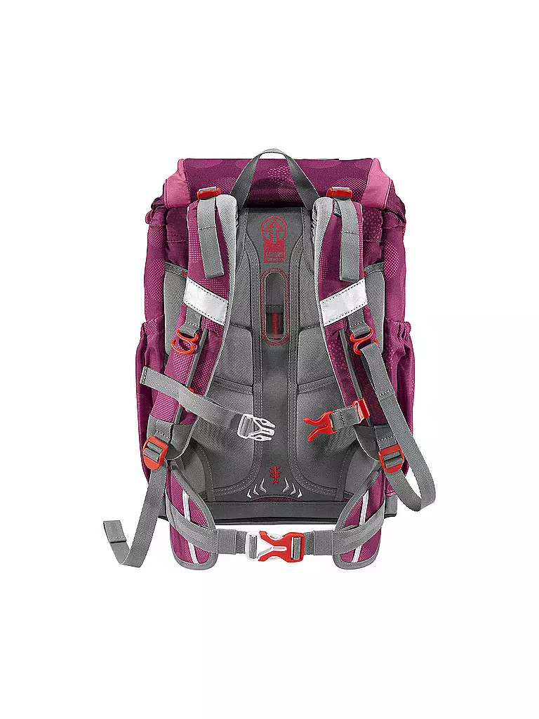 STEP BY STEP Schultaschen Set 5tlg Giant Glamour Star beere