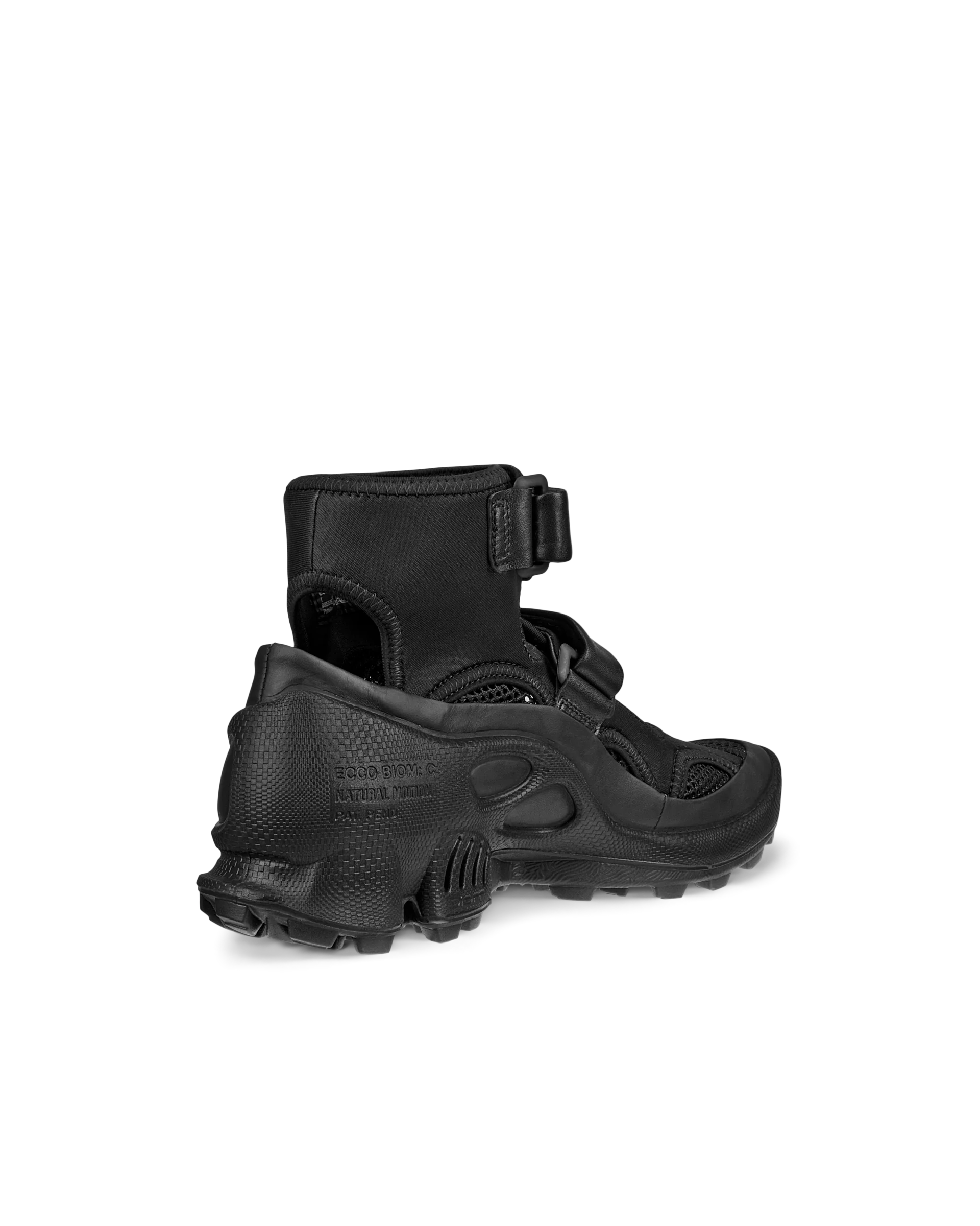 ECCO BIOM C-TRAIL W Damen Ledersneaker Schwarz