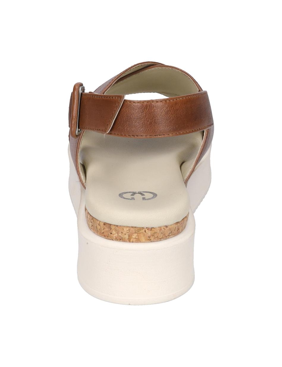 Sandale Cervo 01, cognac