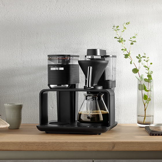 EPOS®|Filterkaffeemaschine Schwarz-Chrom