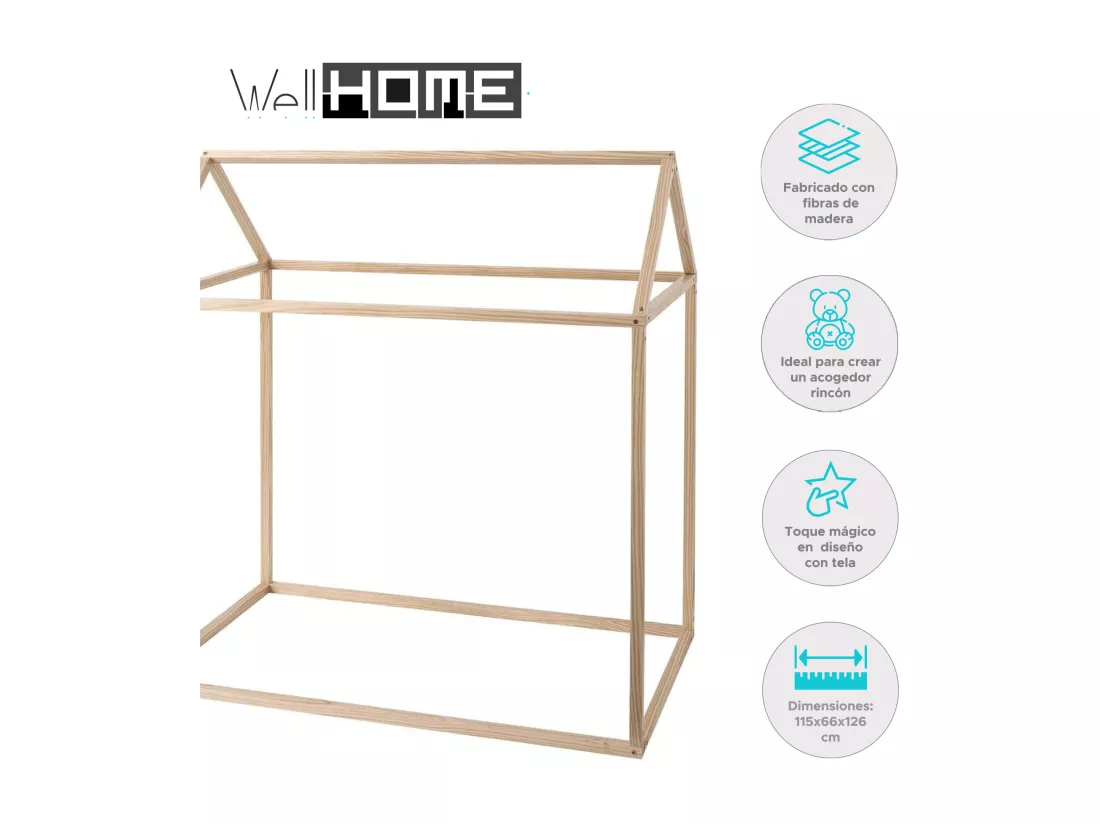 WELL HOME - Structure cabane en pin
