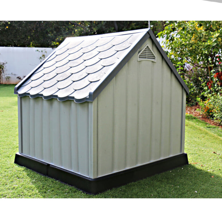 Casinha de cachorro TK-Pet ECO de plástico (60% reciclado)