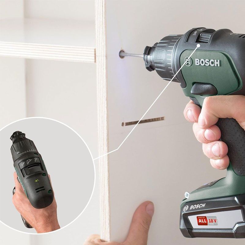 Bosch AdvancedImpact 18 Accuklopboorschroevendraaier - Lichtgroen model  - Losse body (geleverd zonder 18 V accu en oplader)