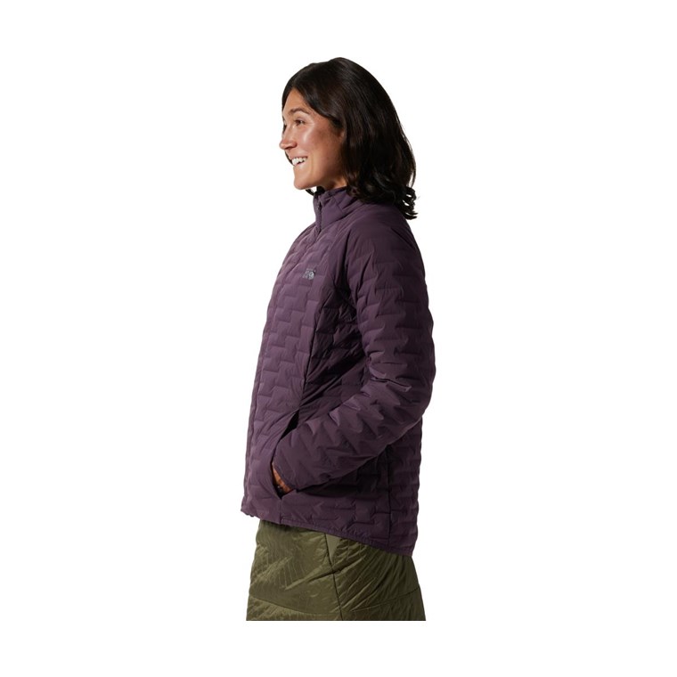 Mountain Hardwear Stretchdown Light Jacket Women Dusty Purple