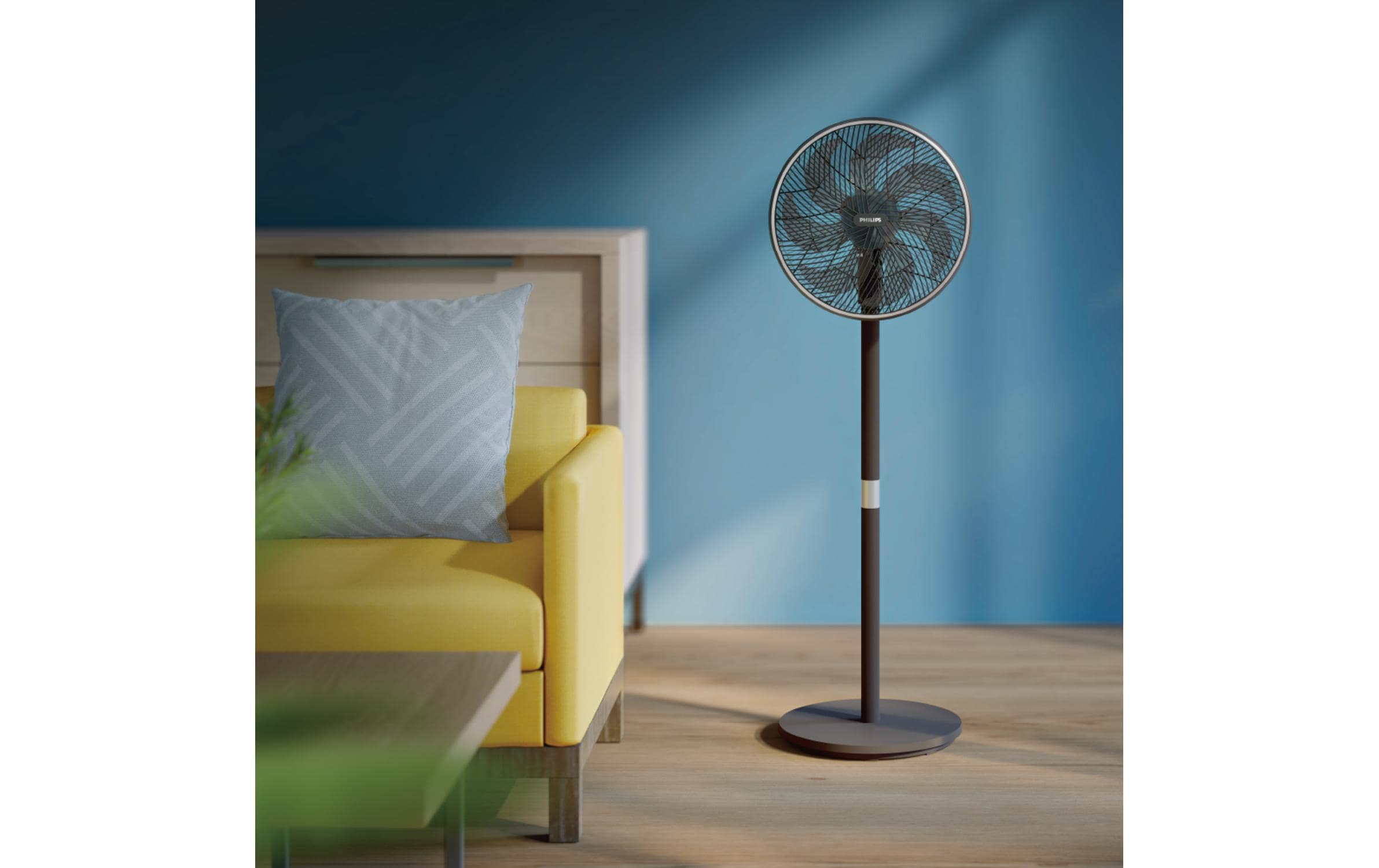 Standventilator 3000 Series CX3550/01 Schwarz<br>Höhenverstellbarer Ventilator