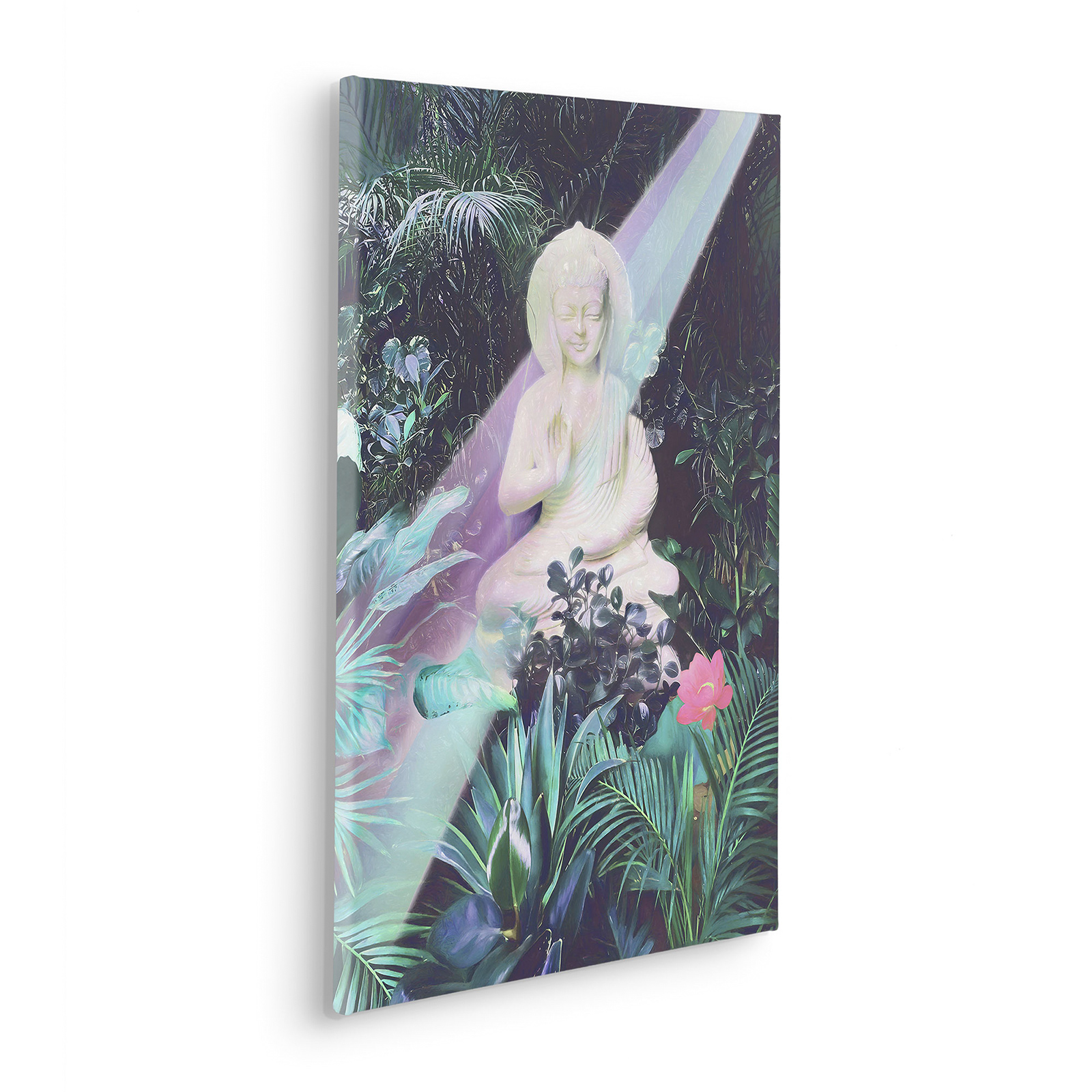 Keilrahmenbild GARDEN OF SILENCE - bunt - 40x60 cm
