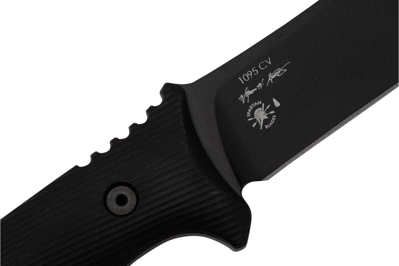 Spartan Blades Harsey Nessmuk Black SBSL005 outdoormes, Bill Harsey design