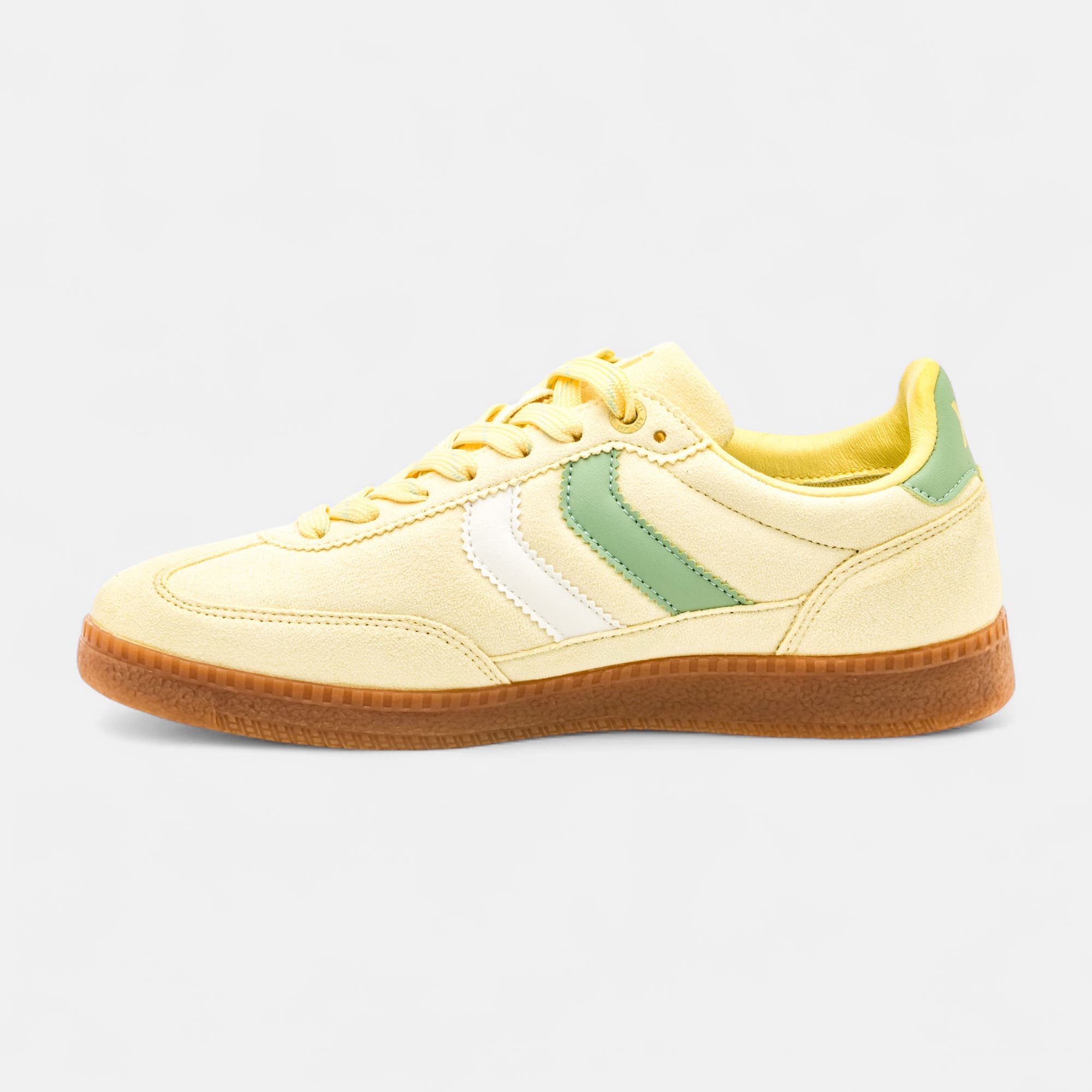 Baskets basses Femme jaune
