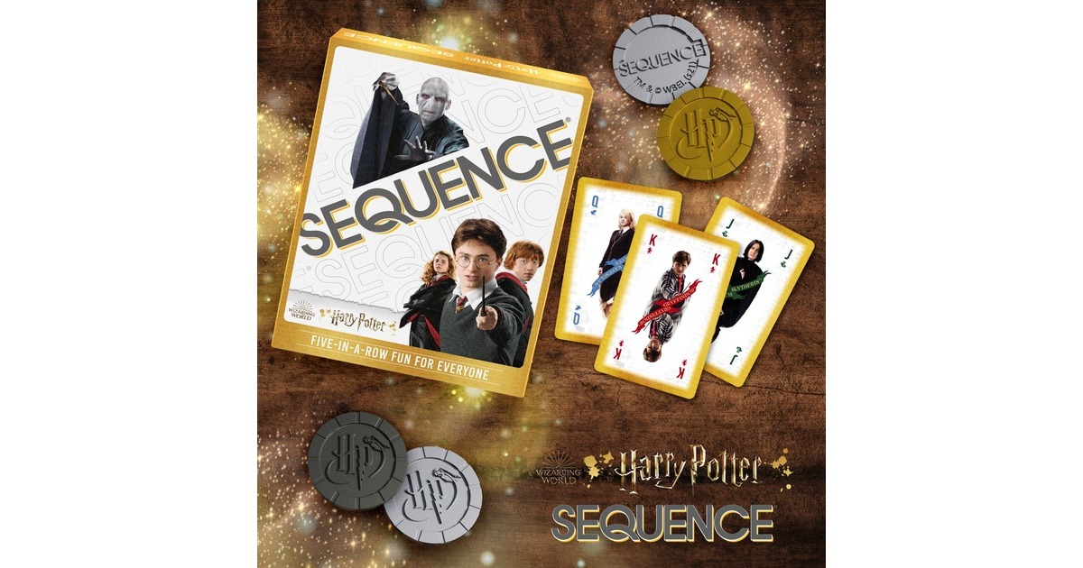 Goliath GamesSequence Harry Potter Bordspel  (Nederlands, 2 - 12 spelers, 30 minuten, Vanaf 7 jaar)