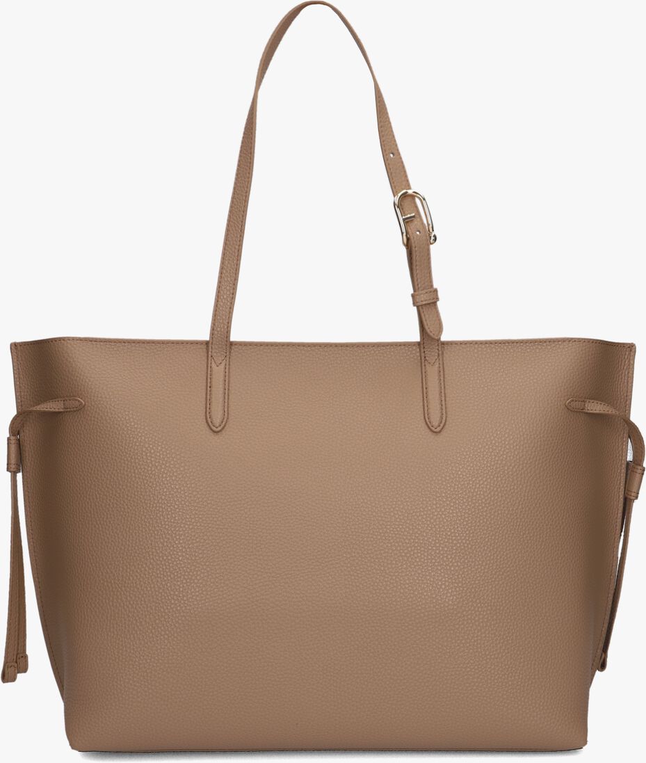 taupe furla schoudertas ava l tote