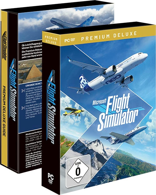 Microsoft Spielesoftware »Flight Simulator Premium Deluxe Edition« PC