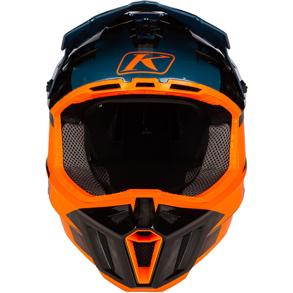 Klim - Casque F3 Carbon Pro Off-Road Striker Orange / Noir / Bleu