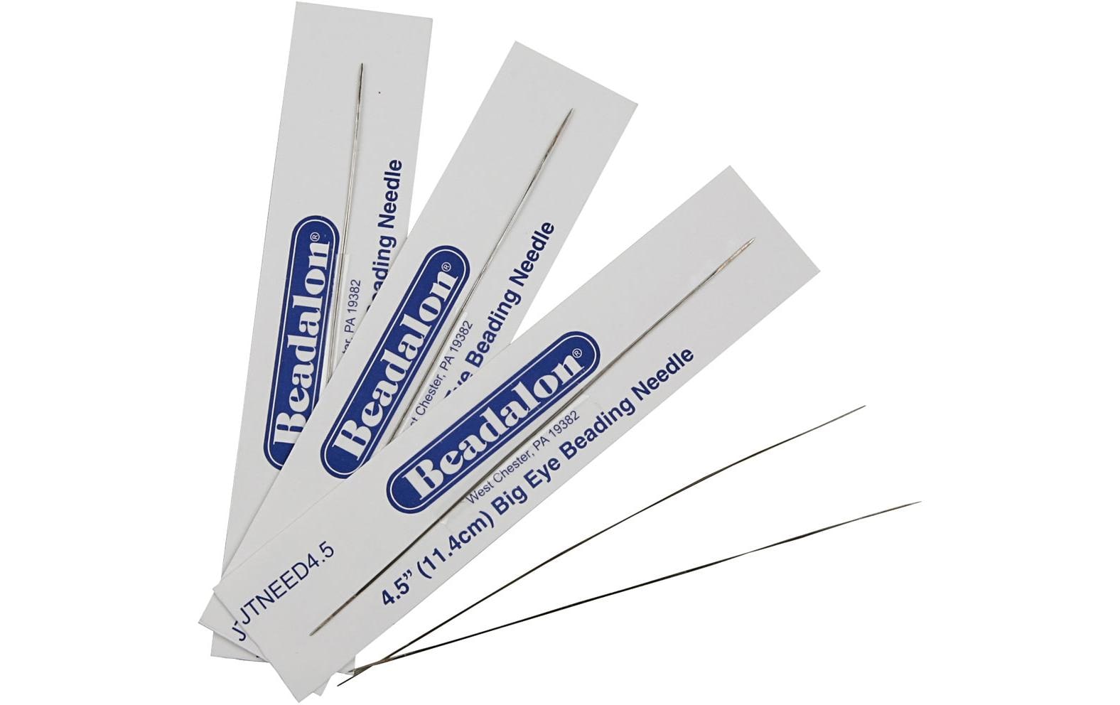 Auffädelhilfe Nadel 6 cm, 5 StückSchmucknadel
