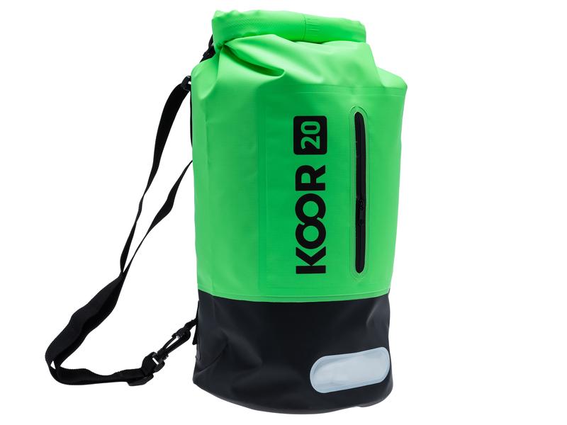 KOOR Dry Bag Toore Grün 20 l Wasserdichter Schwimmsack