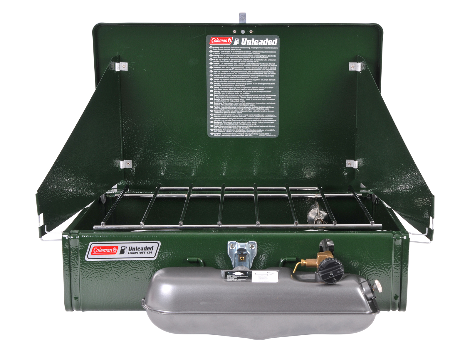 Coleman Unleaded two-burner 424 kooktoestel