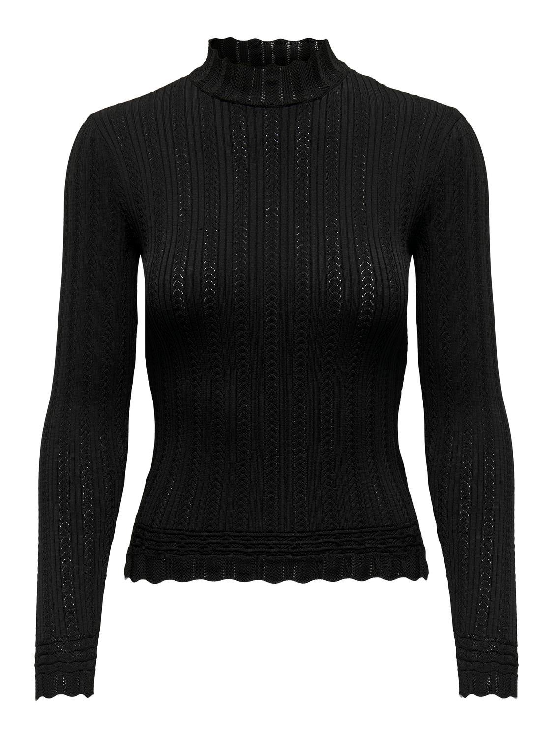 ONLSANDY Strickpullover Black