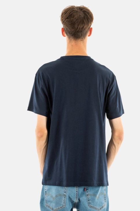 Tee shirt tommy jeans reg signature c1g dark night navy