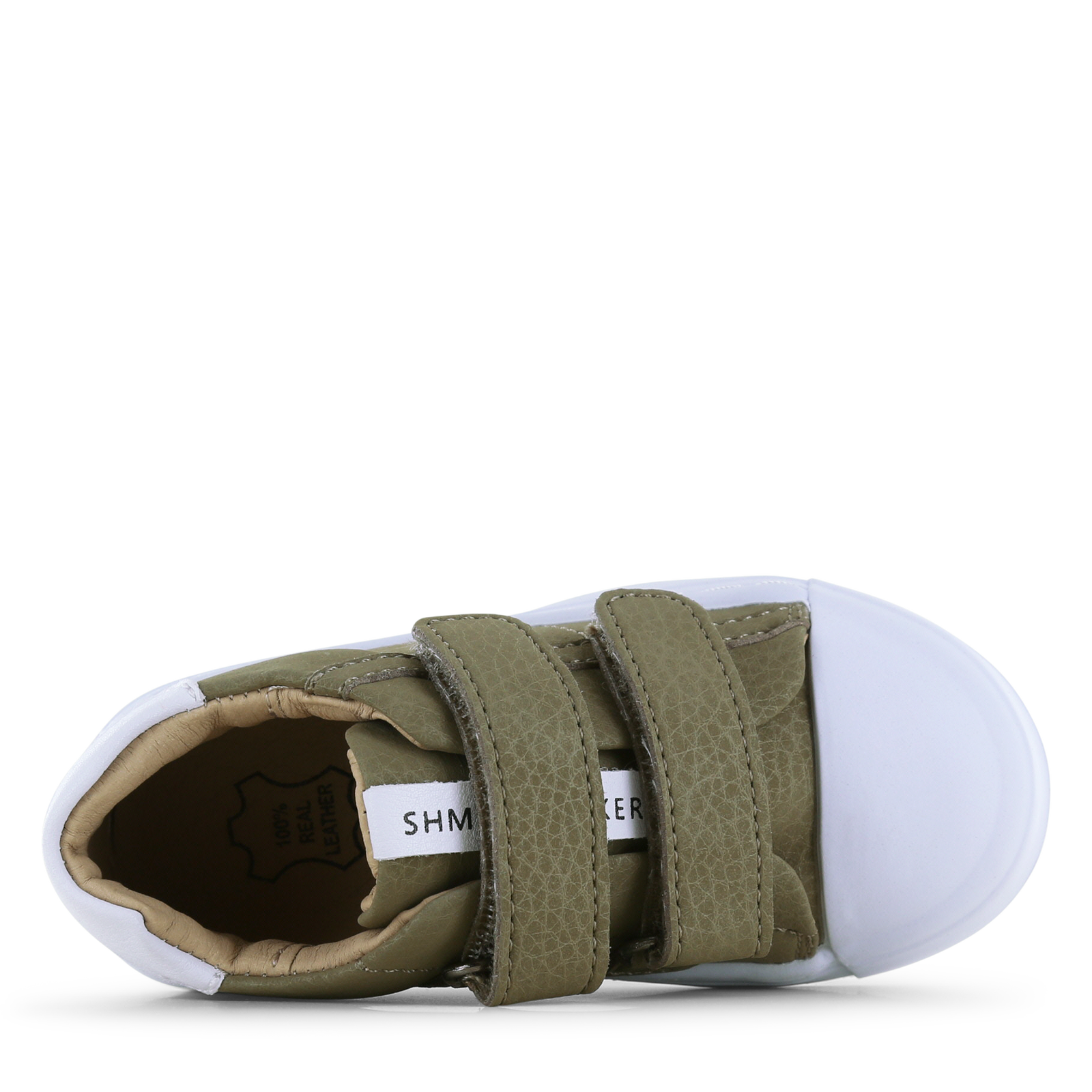 Shoesme groene sneaker Microfiber leer | Jongens schoenen