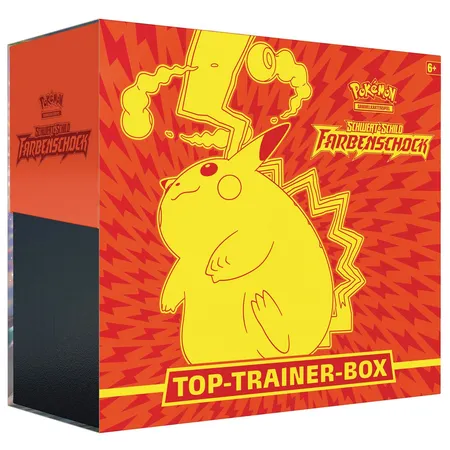 Pokemon Top-Trainer-Box Schwert und Schild Farbenschock