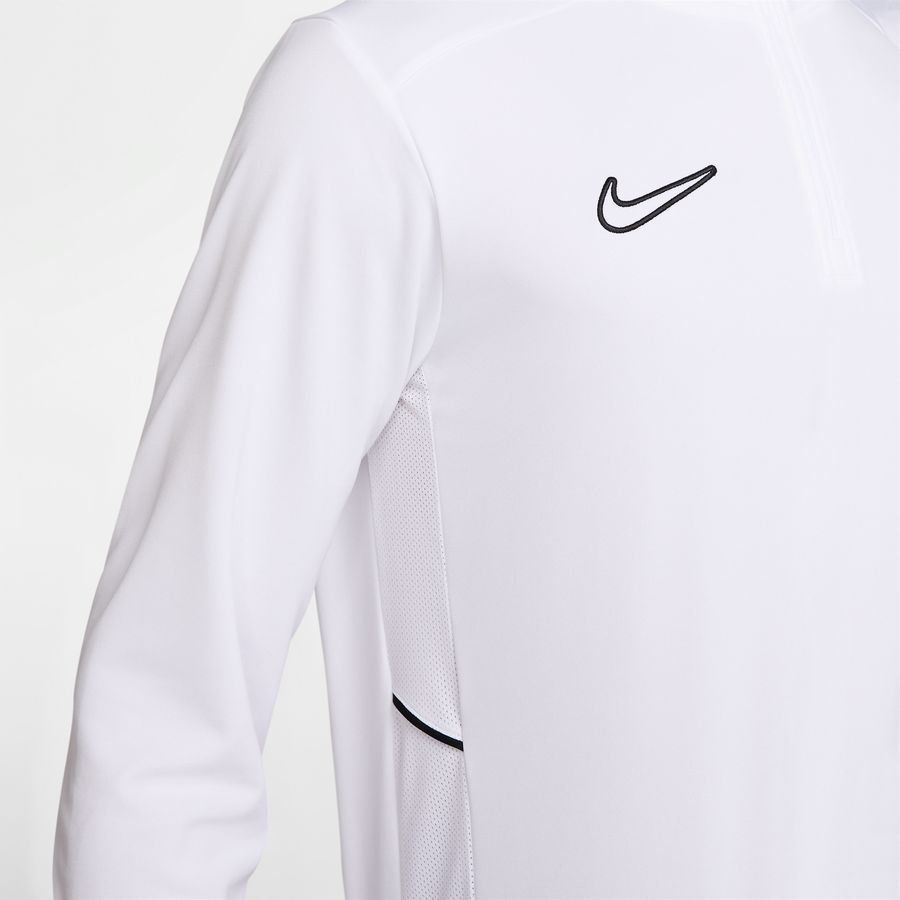 Nike Maillot d'Entraînement Dri-FIT Academy 25 Drill - Blanc/Noir