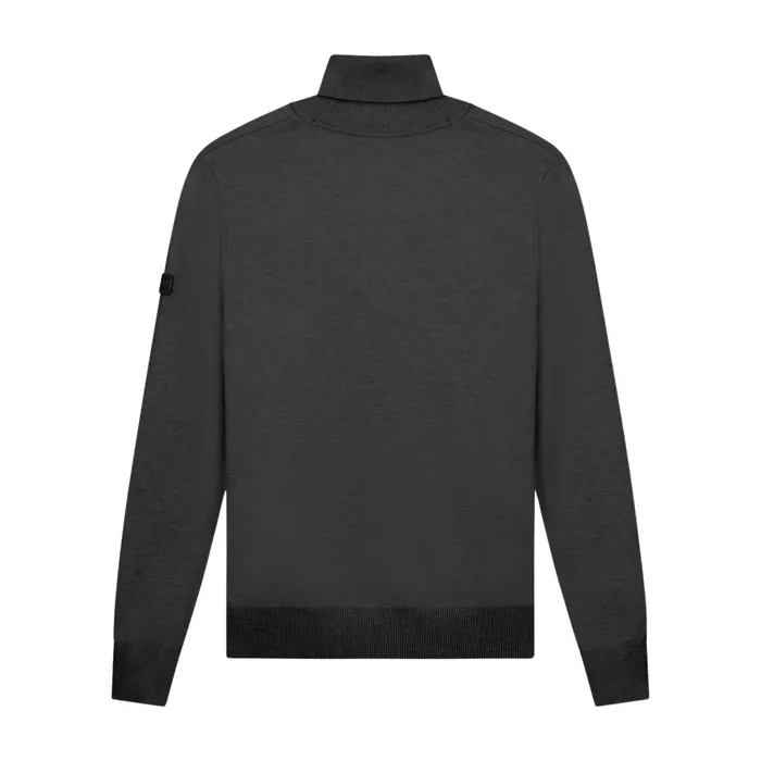 Malelions Knitted Turtleneck Sweater Heren