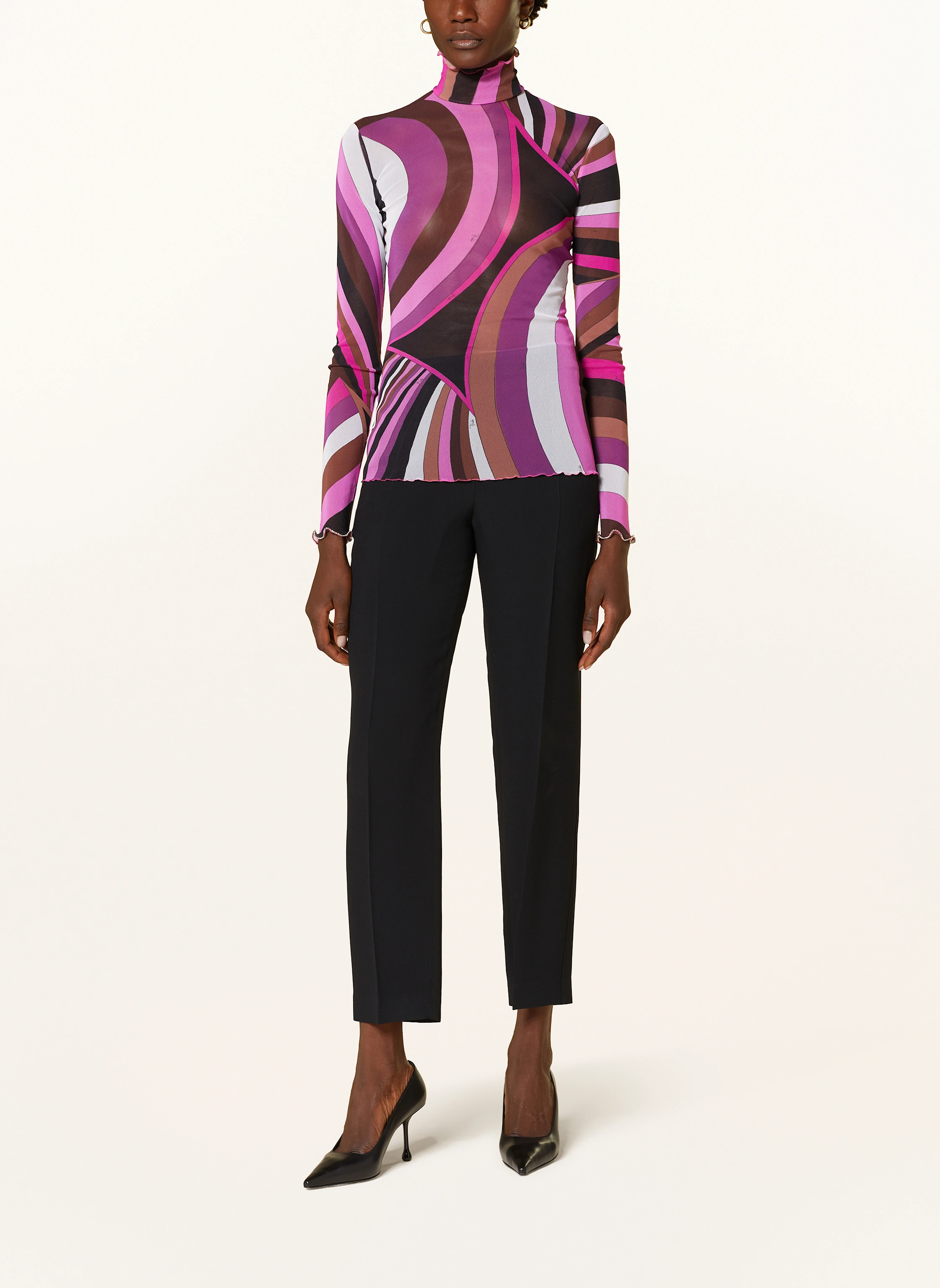 PUCCI Longsleeve aus Mesh