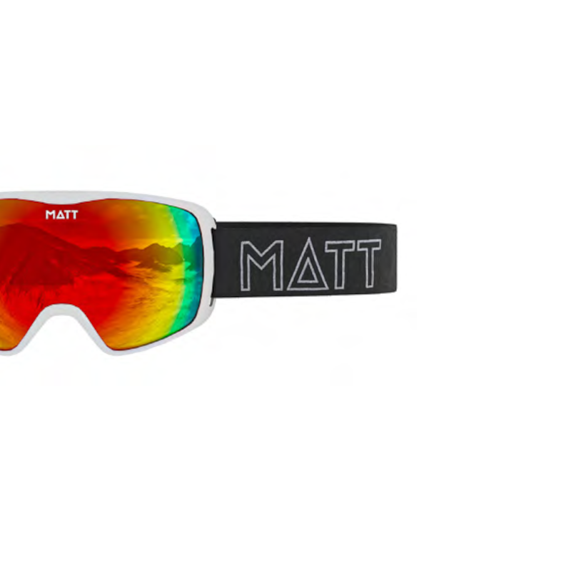 MATT Kompakt Mask skibril - Cherry