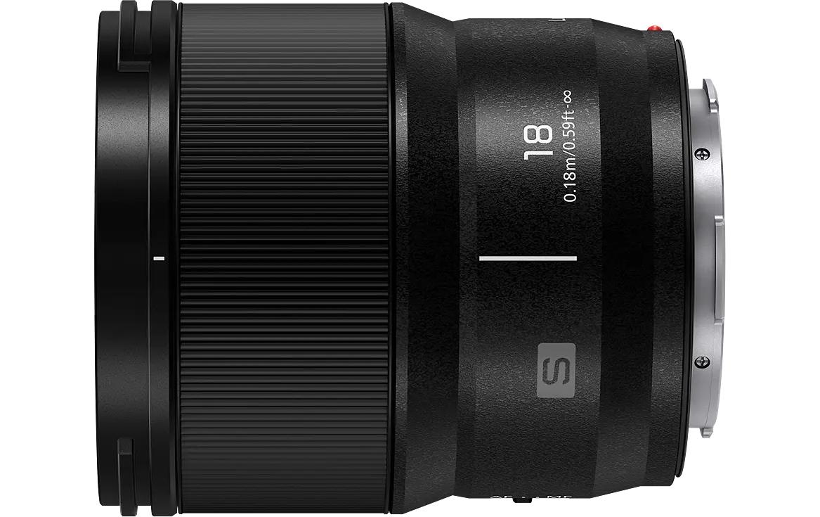Festbrennweite LUMIX S 18mm F/1.8 – L-Mount<br>Panasonic S-S18 MILC Weitwinkel Schwarz