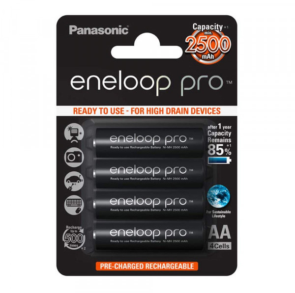 Eneloop Pro 4x AA Mignon Akku
