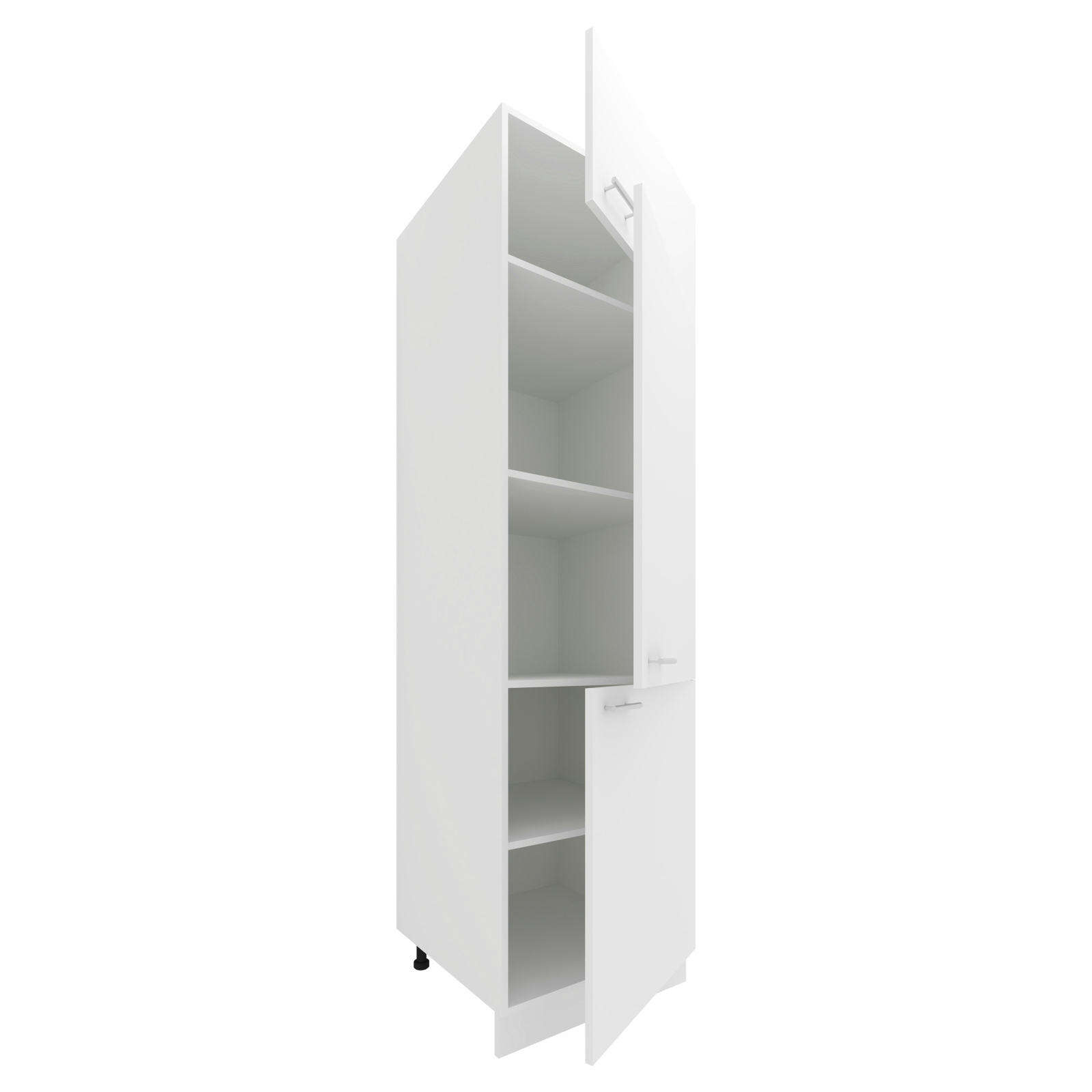 Hochschrank ESILO - weiß - 60 cm