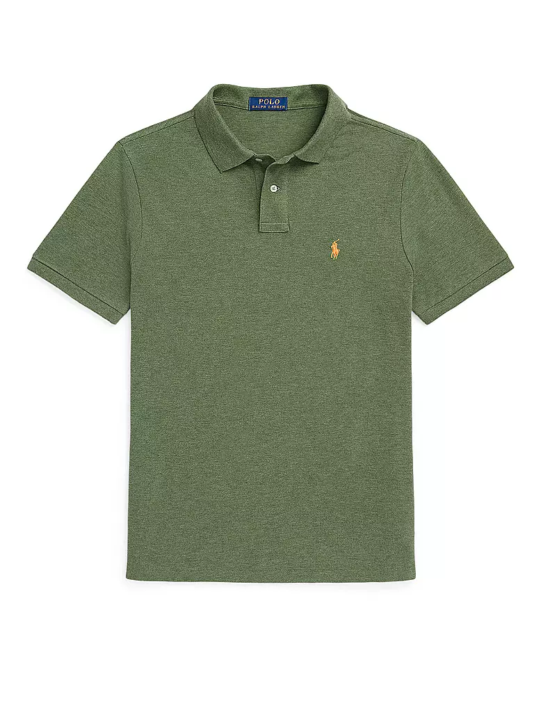 POLO RALPH LAUREN Poloshirt Custom Slim Fit olive