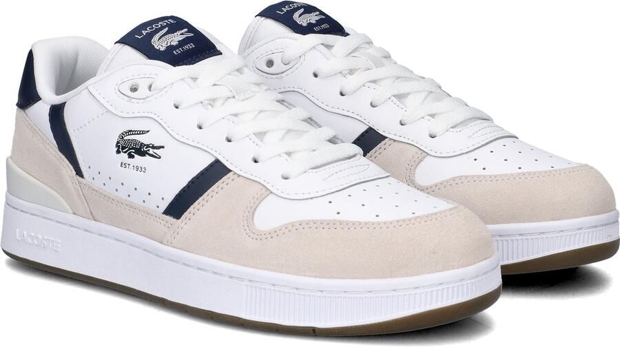 Lacoste T-Clip Set 225 1 sneakers wit donkerblauw ecru