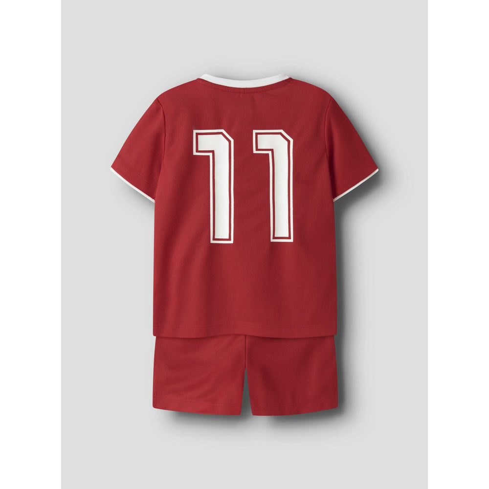 Køb Name It True Red Nmnhiteam Shorts Sæt