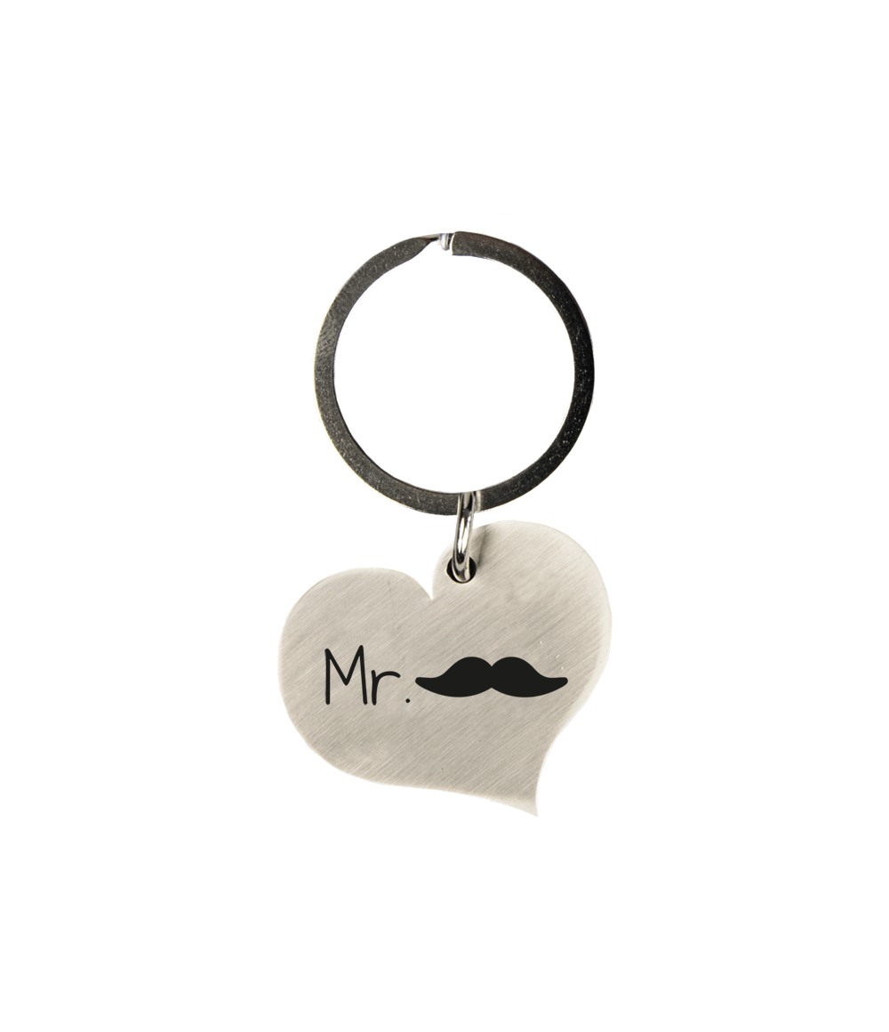 Sleutelhanger Mr Snor 10cm