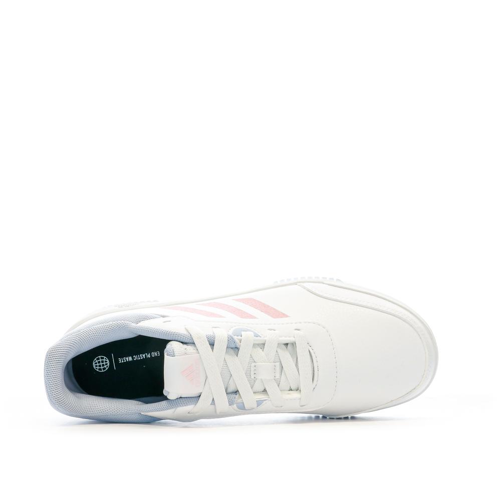 Adidas Baskets Blanches/Rose Femme Adidas Tensaur Sport 2.0 K