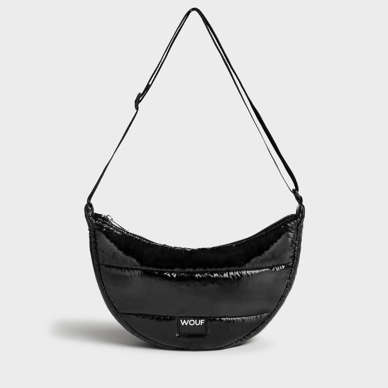 Sac bandoulière 20 cm Black Glossy