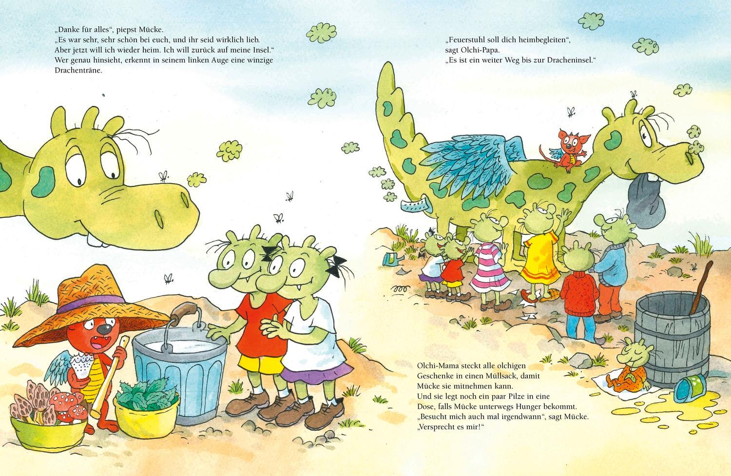 Die Olchis und der kleine Drache Mücke
