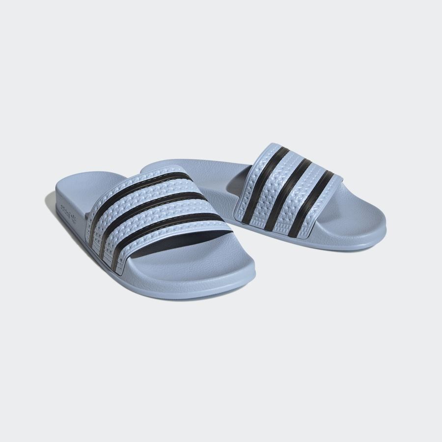 adidas Originals adilette - Bleu/Noir
